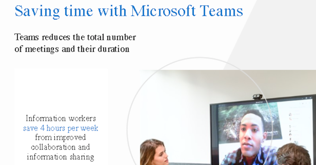 Microsoft Teams Infographic - TeraCloud Full Service Managed IT