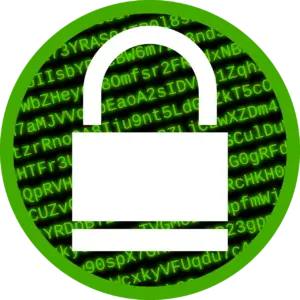 Free computer encrypt encryption vector